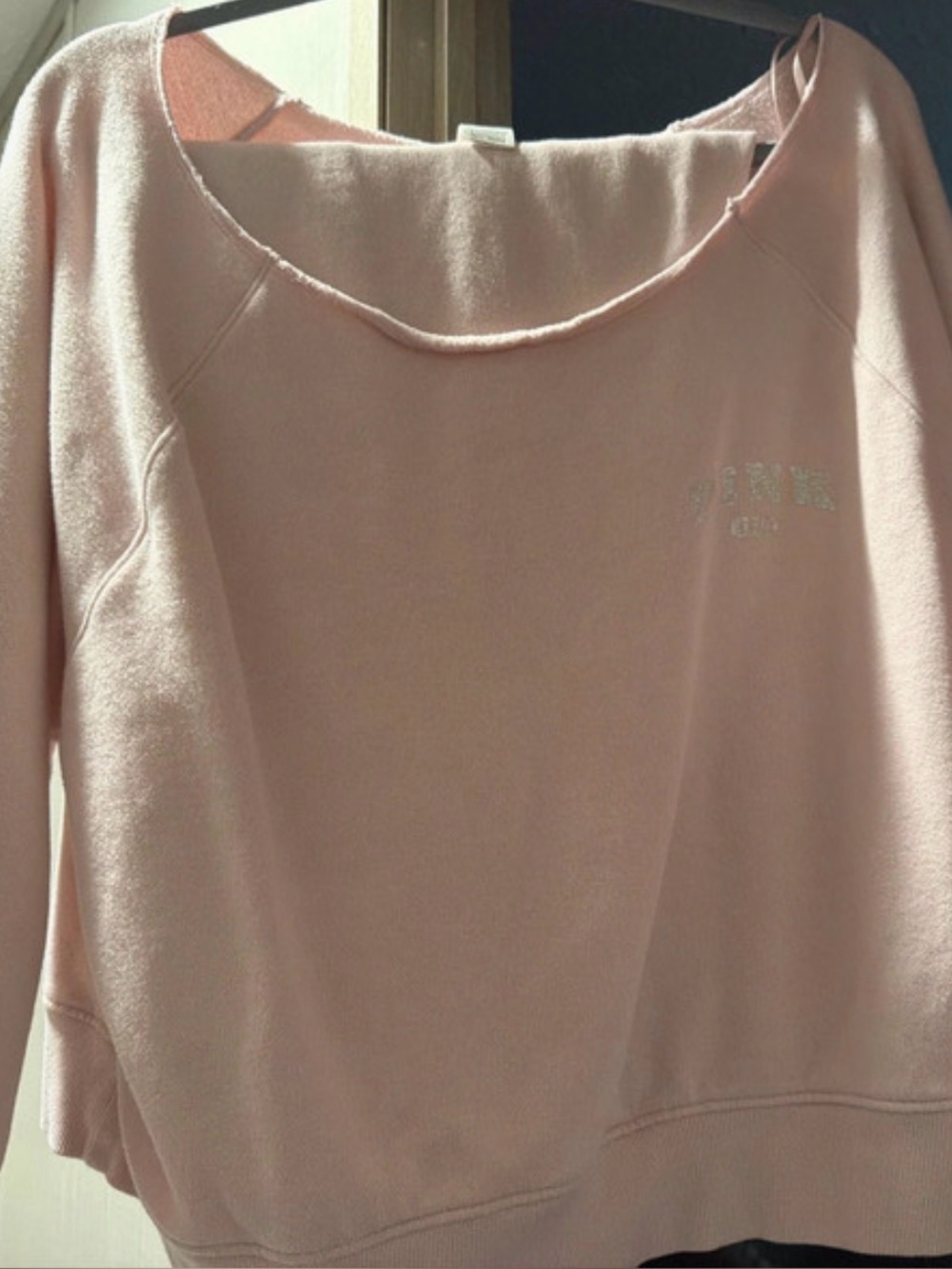 PINK Victoria's Secret Blush Pink Pullover Sweatshirt